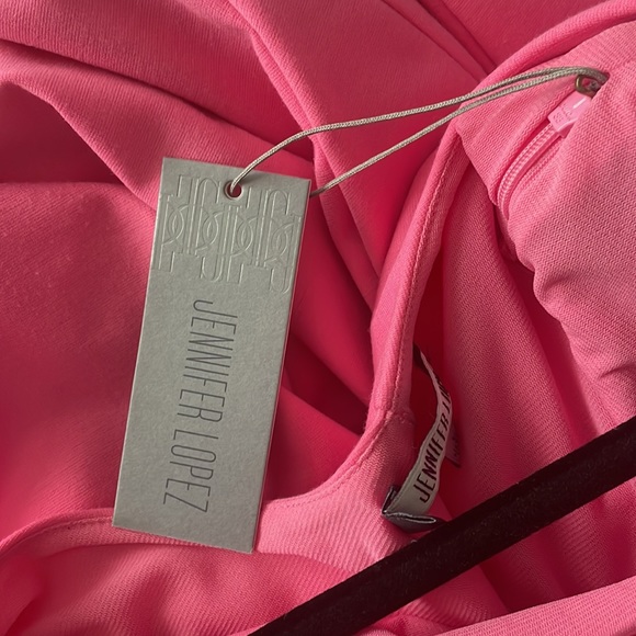 Jennifer Lopez pink dress, size L, NWT - Picture 6 of 7